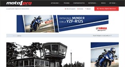Desktop Screenshot of moto1pro.com