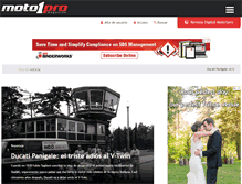 Tablet Screenshot of moto1pro.com